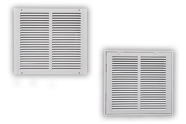 RPEFA Steel Stamped Return Grille with Insulation
